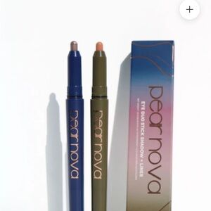 Pear Nova Eye Duo Stick Shadow + Liner Azurite & Unakite, NEW IN BOX
